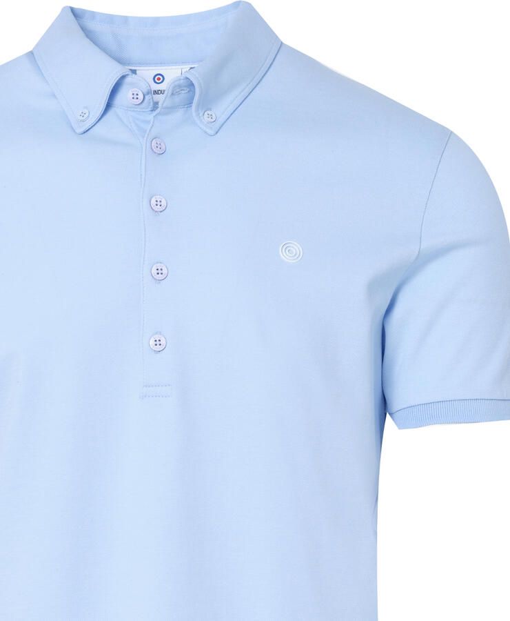 Blue Industry T-shirt Piqué Poloshirt Lichtblauw - Foto 2