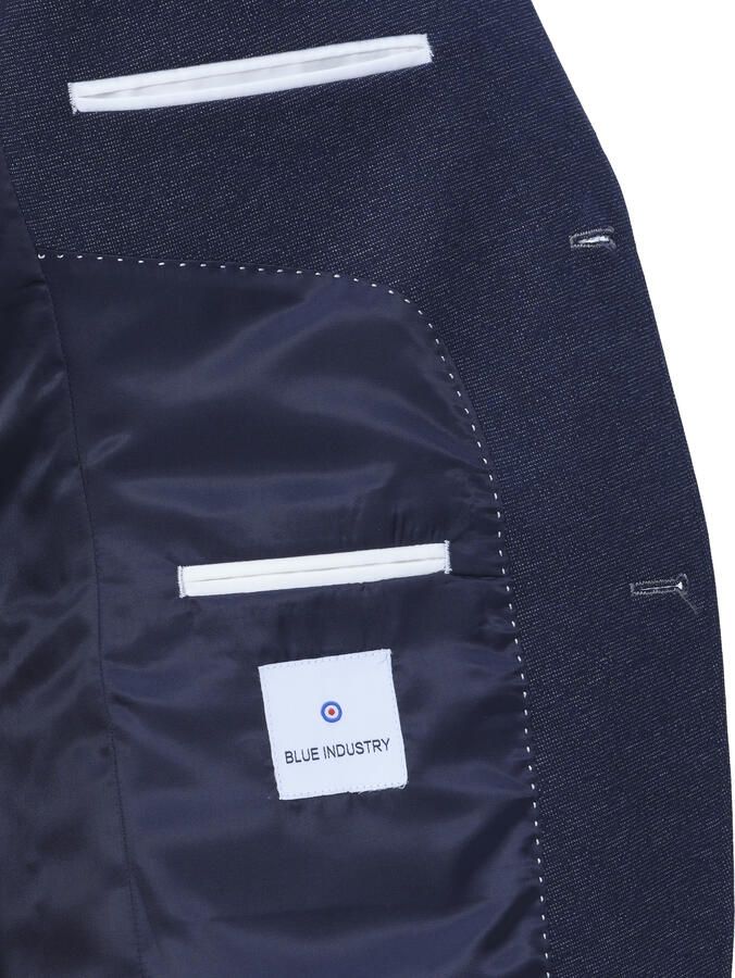 Blue Industry Tijdloze Reis Colbert Blue Heren - Foto 4