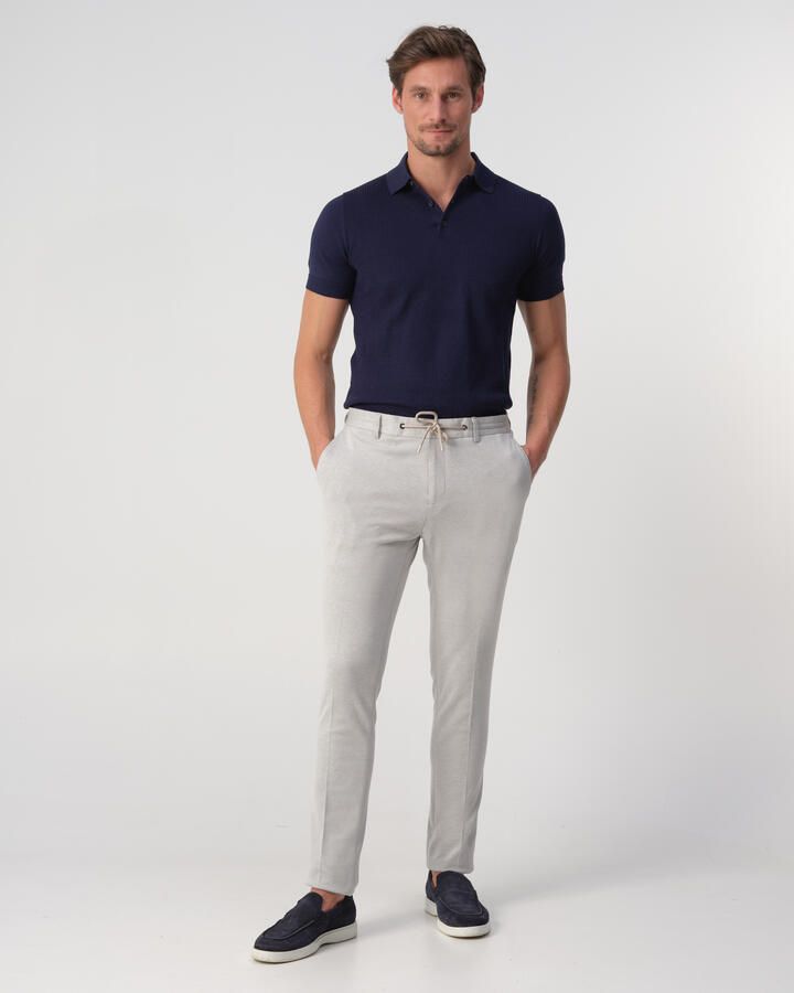 Blue Industry gemêleerde regular fit chino stone - Foto 4