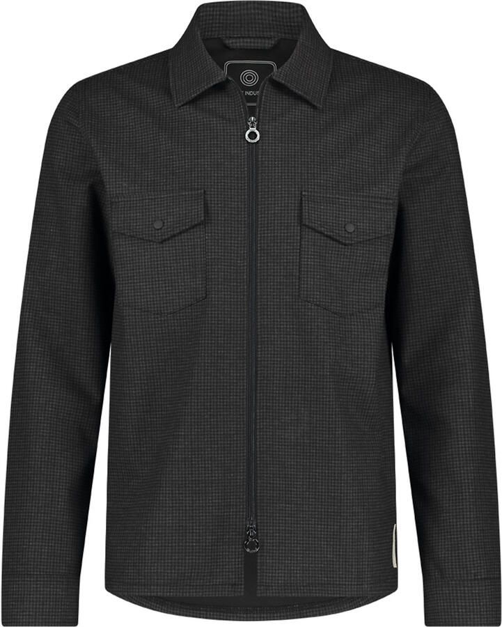 Blue Industry Stijlvolle Overshirt voor Mannen Gray Heren