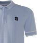 Blue Industry Polo lichtblauw met witte details - Thumbnail 2