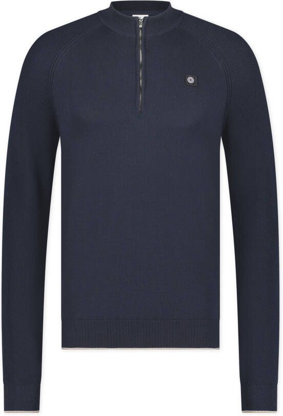 Blue Industry trui met logo navy