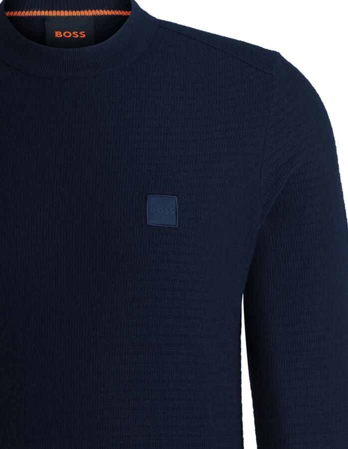 Hugo Boss Mannen Gebreide Kleding Collectie voor Herfst Winter Black Heren - Foto 4