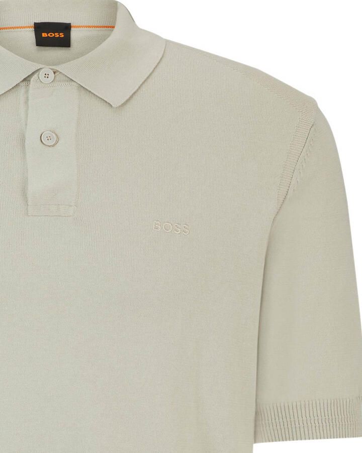 Boss Orange Regular fit poloshirt met labelstitching model 'Asac' - Foto 2