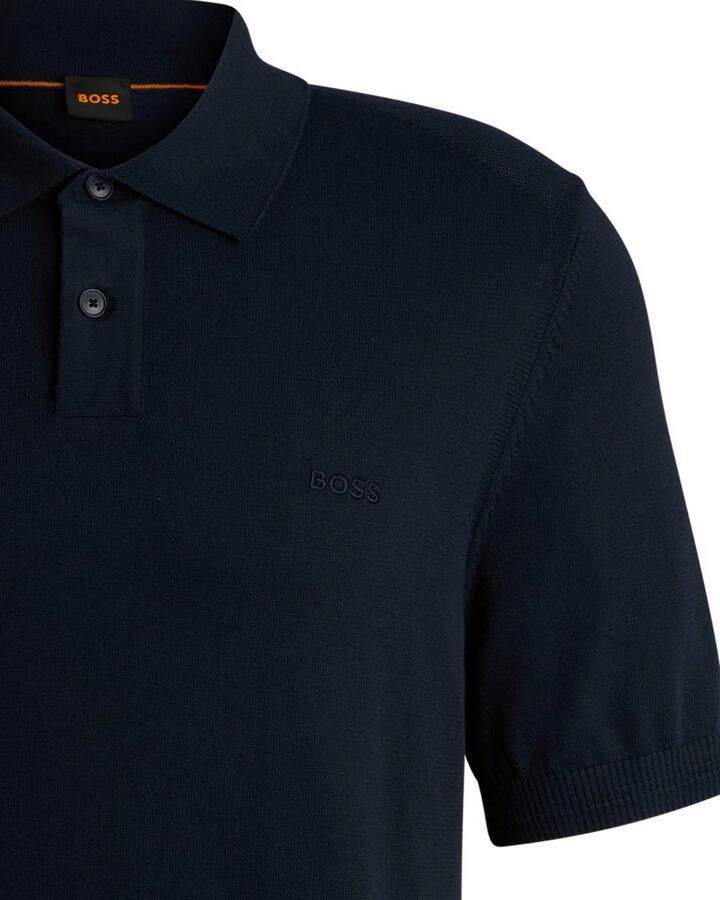 Boss Orange Regular fit poloshirt met labelstitching model 'Asac' - Foto 2