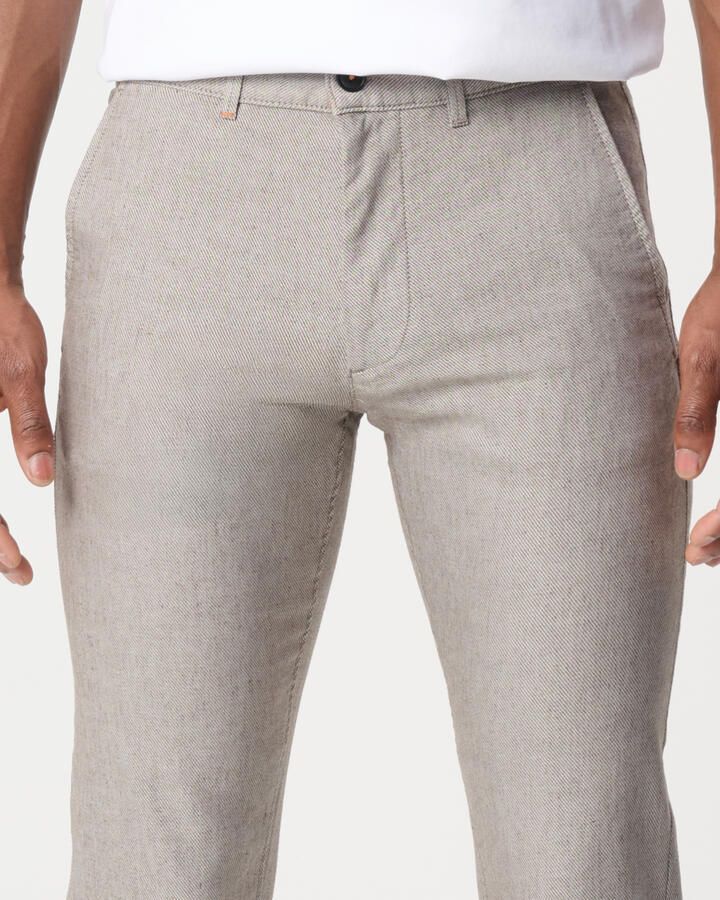 Boss Orange Slim fit chino met achterzakken