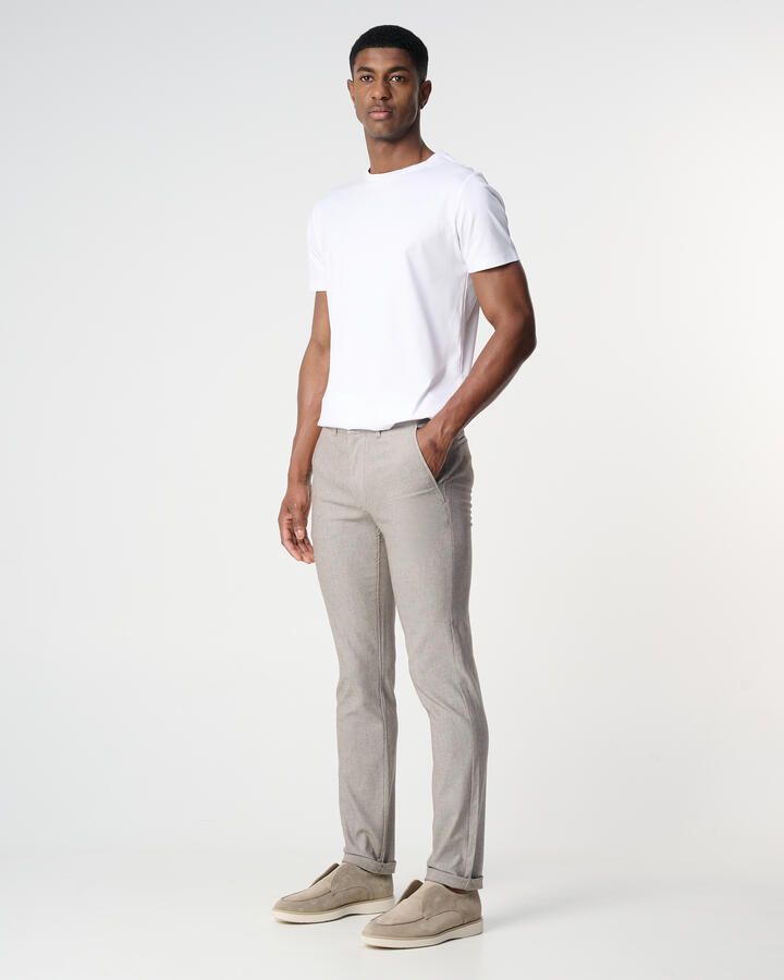 Boss Orange Slim fit chino met achterzakken - Foto 2