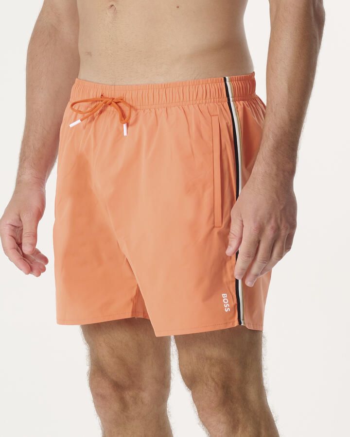 Boss Relaxed fit zwembroek met labelprint model 'Iconic' - Foto 6