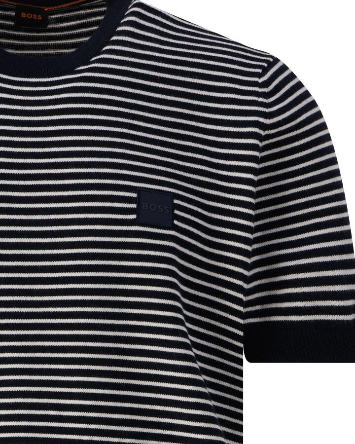 Boss Orange T-shirt met labelbadge model 'Kanache' - Foto 2