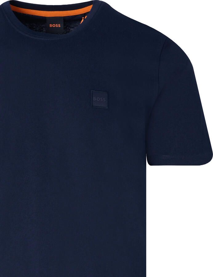 Boss Orange T-shirt Tales met boss-borduursel op de borst - Foto 8