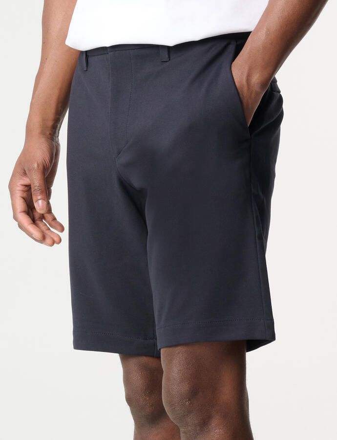 BOSS Green Regular fit korte broek met ceintuurlussen model 'Commuter' - Foto 4