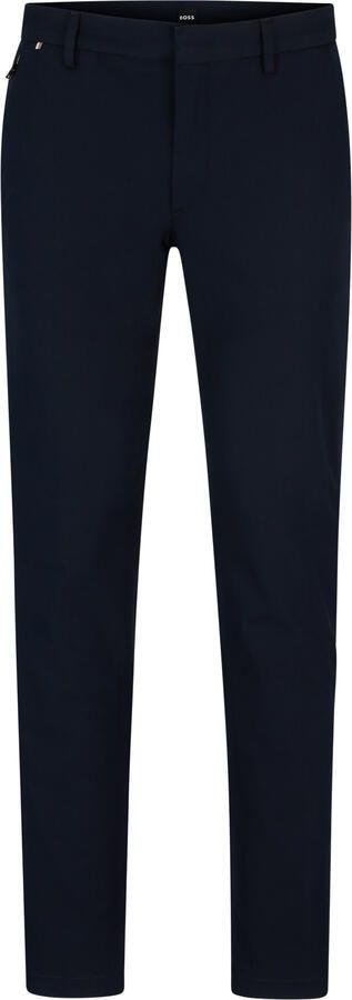 Hugo Boss Blauwe Slim Fit Broek Kaito Blue Heren - Foto 7