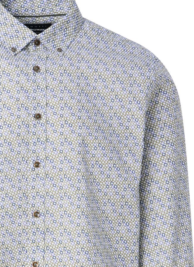 Bugatti Overhemd met lange mouwen met button-downkraag