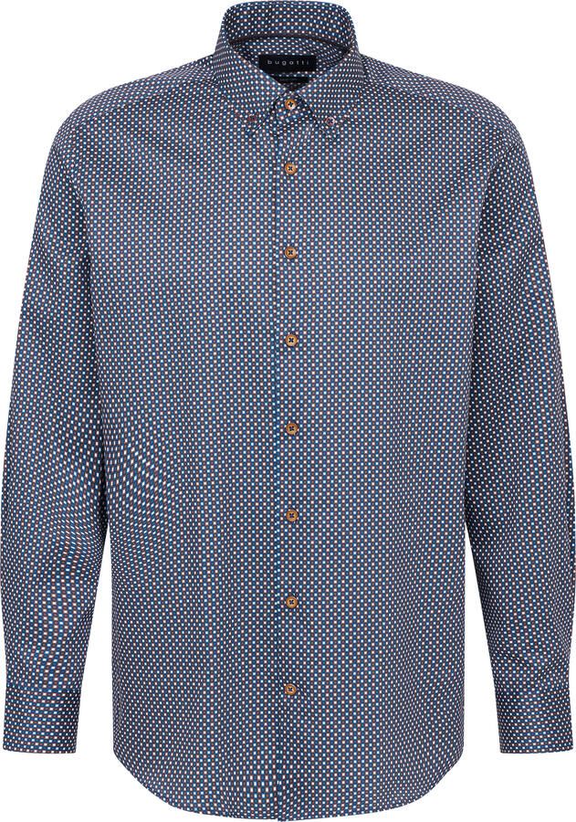 Bugatti Overhemd met lange mouwen met fijne dessinering - Foto 5