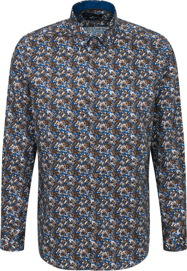 Bugatti Overhemd met lange mouwen van puur katoen - Foto 3