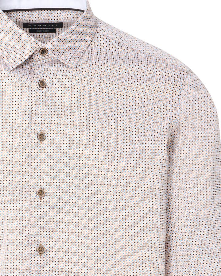 Bugatti Overhemd met lange mouwen met under-button-down