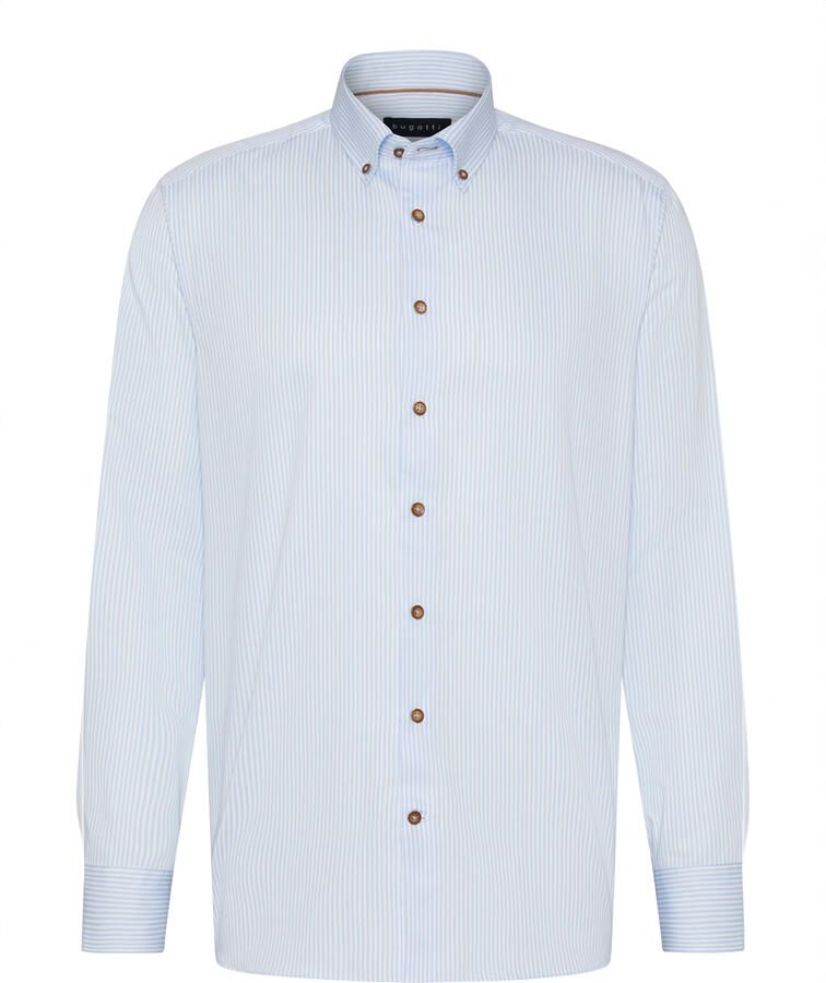 Bugatti Overhemd met lange mouwen met button-downkraag - Foto 3