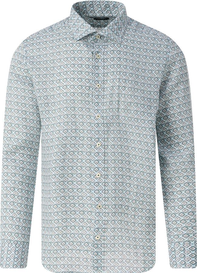 Bugatti Regular fit linnen overhemd met kentkraag - Foto 2