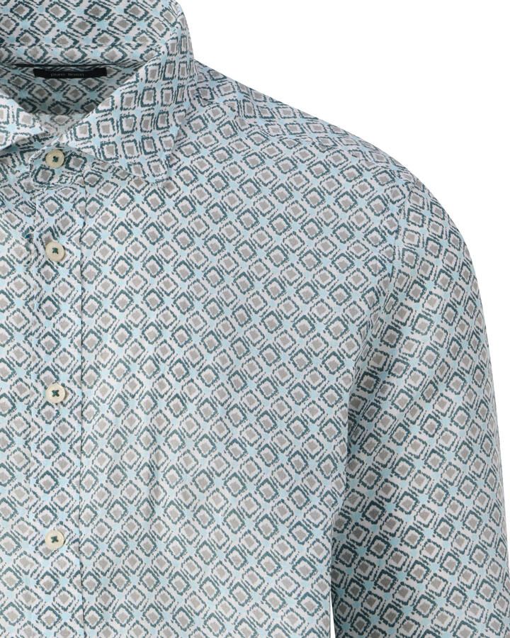 Bugatti Regular fit linnen overhemd met kentkraag