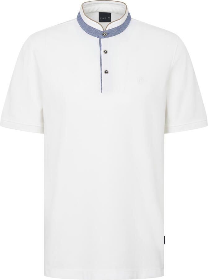 Bugatti Regular fit poloshirt met opstaande kraag - Foto 5