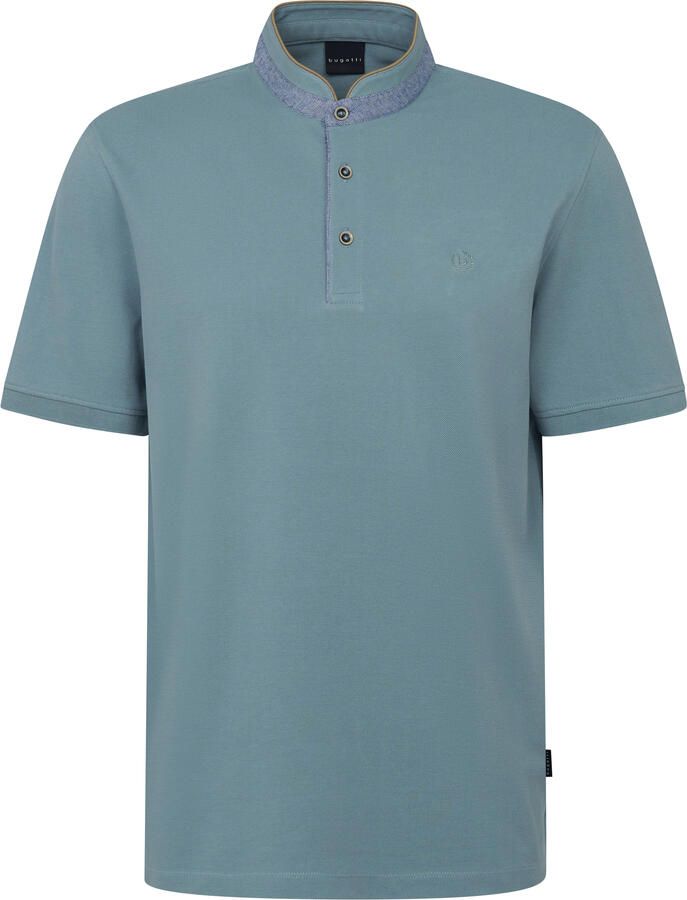 Bugatti Regular fit poloshirt met opstaande kraag - Foto 5