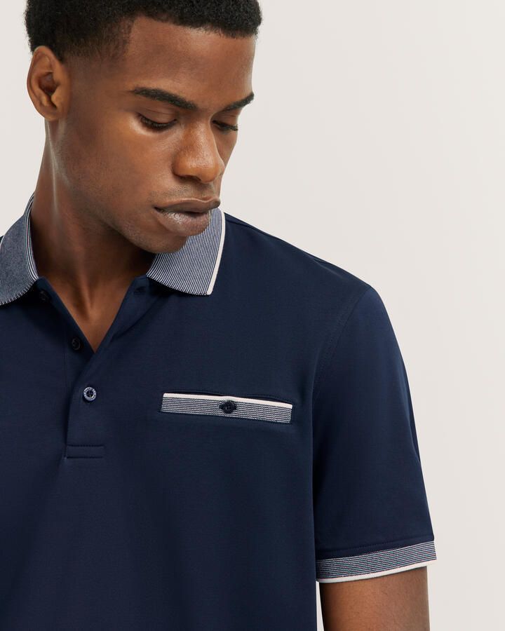 Bugatti clothing Heren Polo KM - Foto 4
