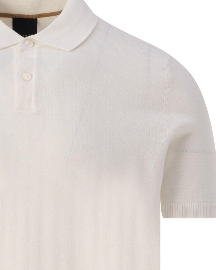 Bugatti Regular fit poloshirt van puur katoen