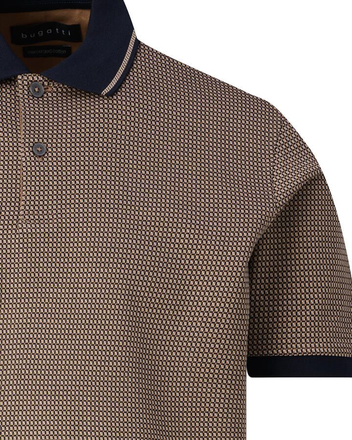 Bugatti Poloshirt gemaakt van katoen