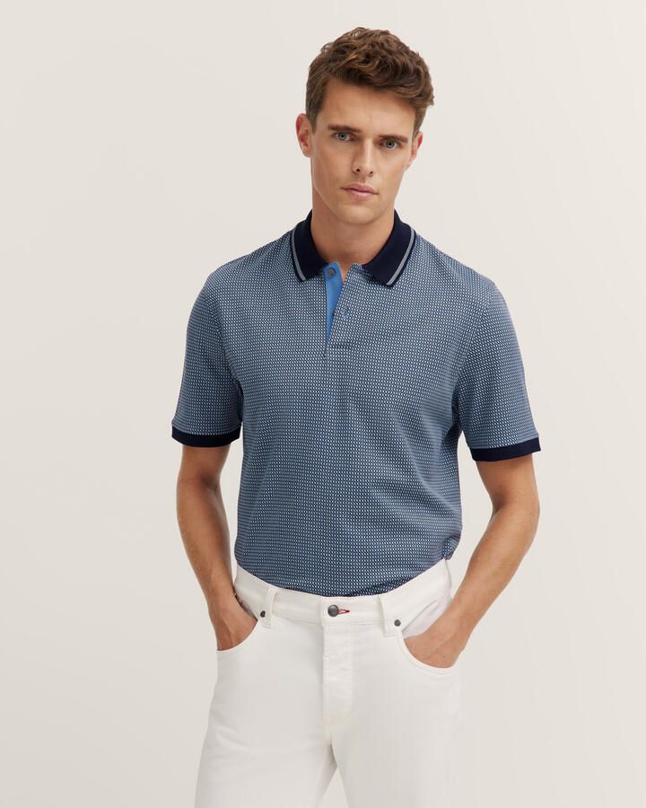 Bugatti Poloshirt gemaakt van katoen