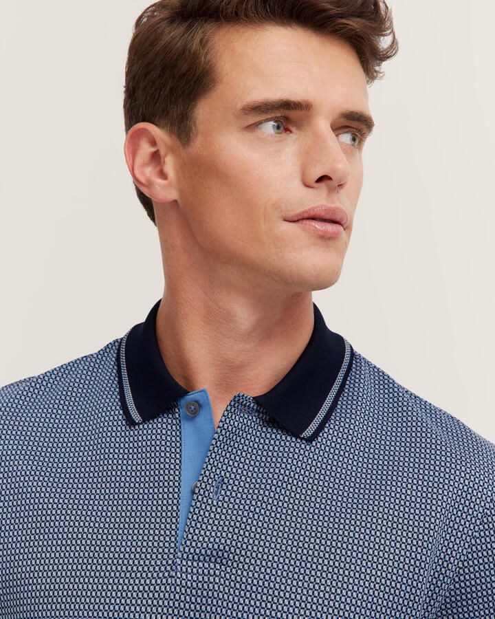 Bugatti Poloshirt gemaakt van katoen - Foto 3