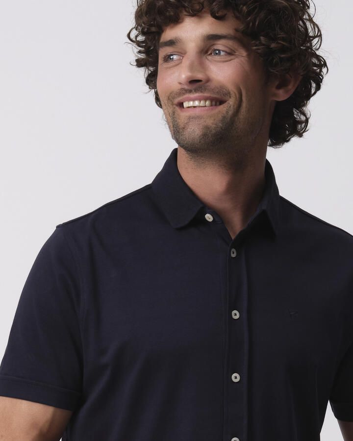 Campbell casual overhemd donkerblauw - Foto 5