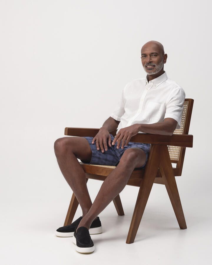 Campbell linnen casual overhemd wit - Foto 5