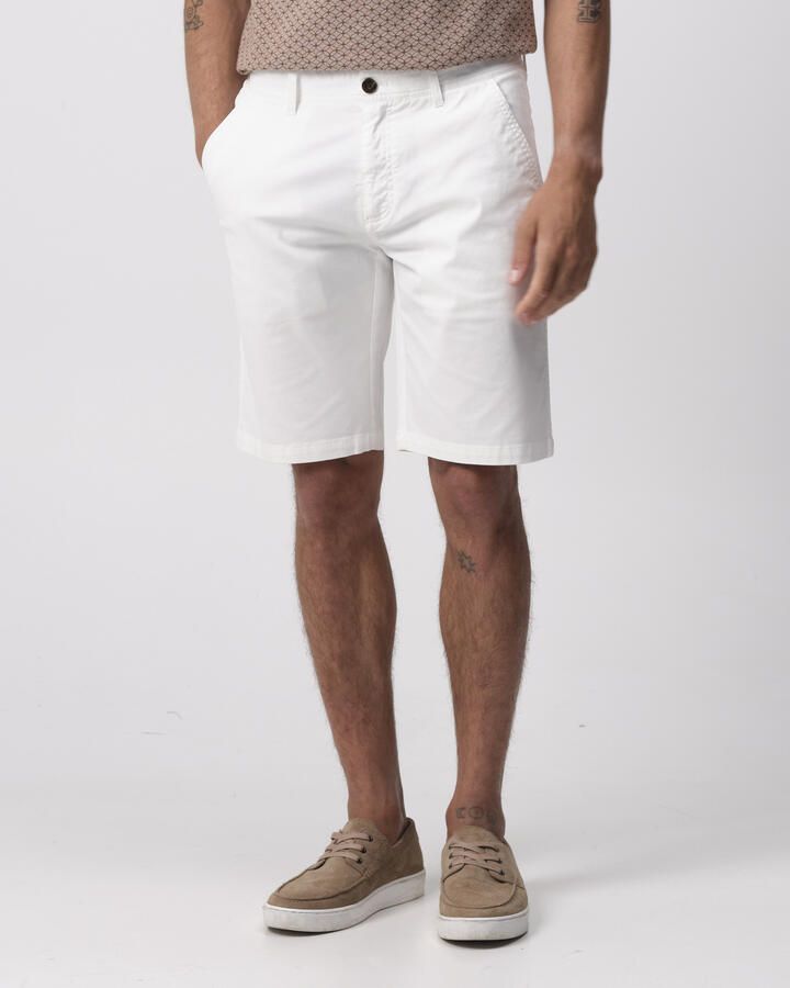 Campbell regular chino short wit - Foto 3