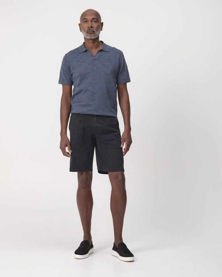 Campbell regular chino short donkerblauw - Foto 5