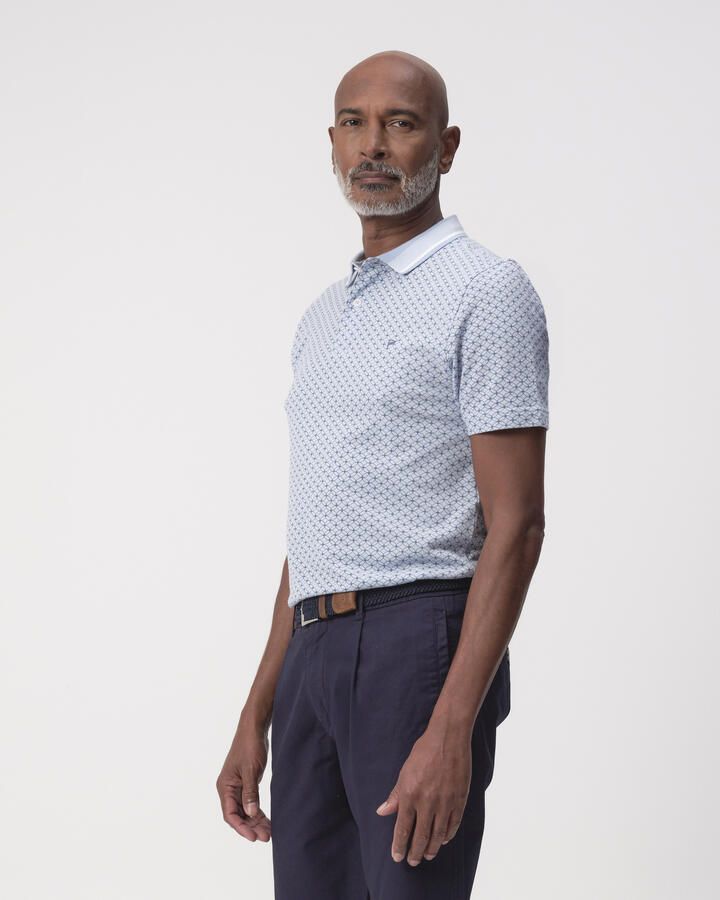 Campbell Stanson AOP Heren Polo KM - Foto 4