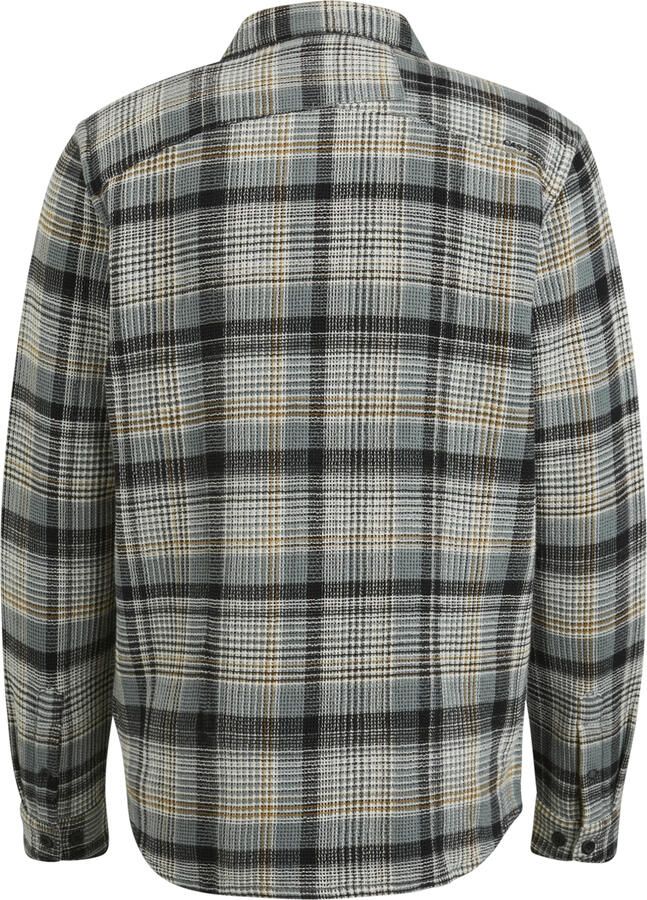 Cast Iron Wafel Check Lange Mouw Shirt Multicolor Heren - Foto 2
