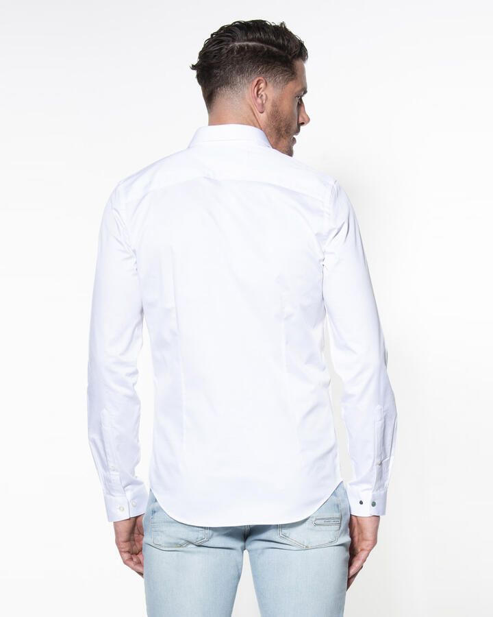 Cast Iron Overhemd korte mouw White Heren - Foto 6