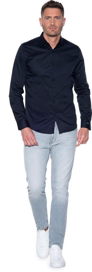 Cast Iron Overhemd- CI L S Shirt Corbra Zwart Heren - Foto 7