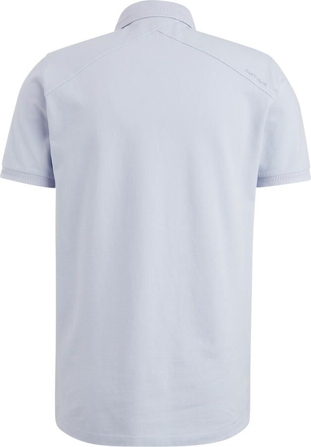 Cast Iron Pique Polo Shirt Short Sleeve Purple Heren - Foto 2