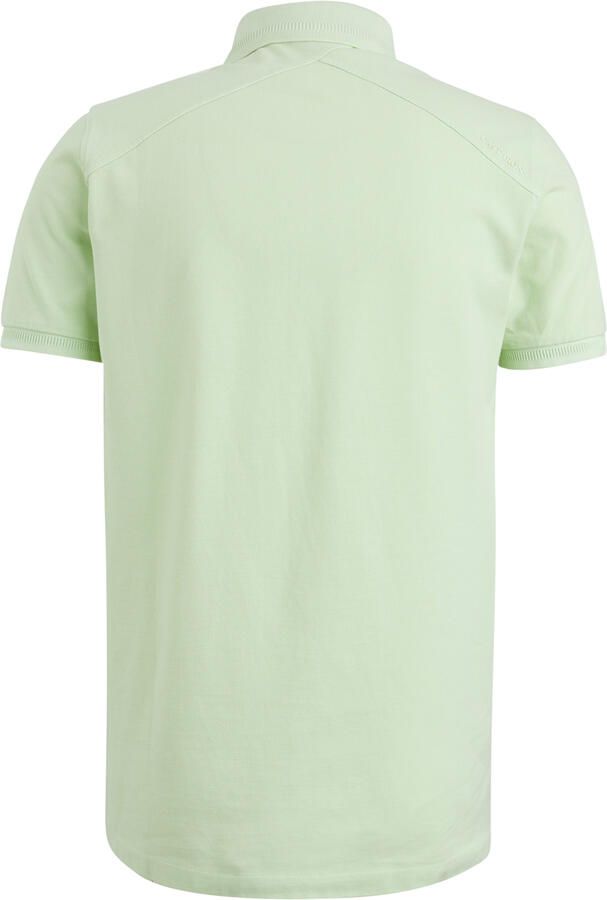 CAST IRON Heren Polo's & T-shirts Short Sleeve Polo Pique Garment Dyed Groen
