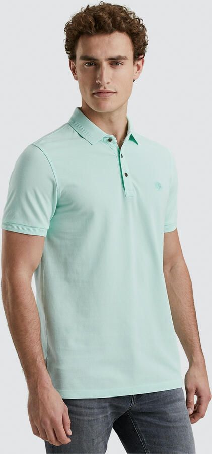 CAST IRON Heren Polo's & T-shirts Short Sleeve Polo Essential Mint - Foto 3