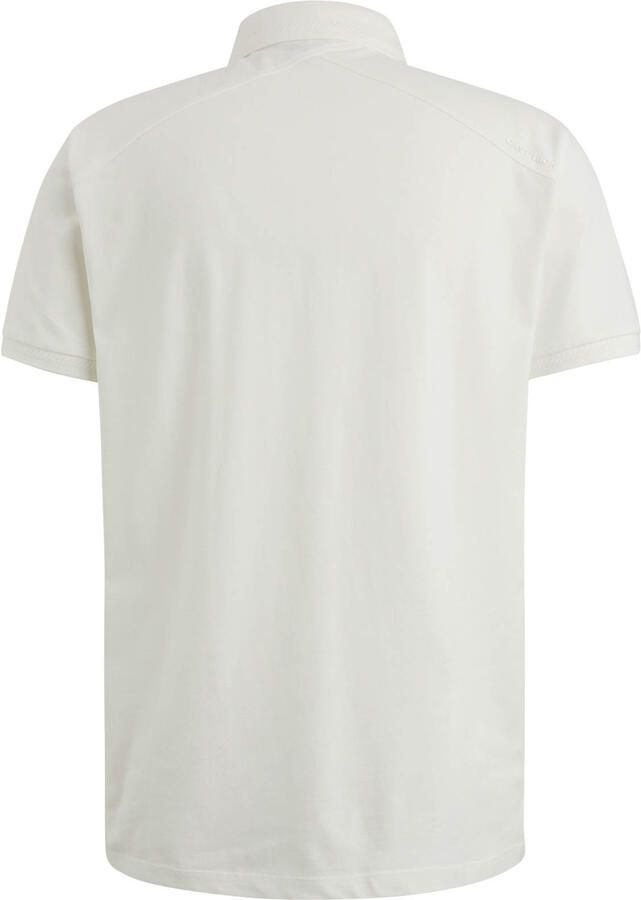 CAST IRON Heren Polo's & T-shirts Short Sleeve Polo Fine Pique Essential Wit - Foto 7