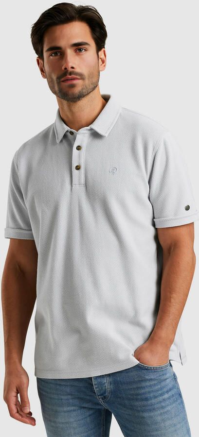 Cast Iron regular polo lichtblauw - Foto 5