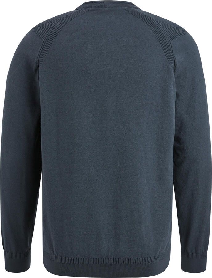 CAST IRON Heren Truien & Vesten Crewneck Essential Cotton Stretch Blauw