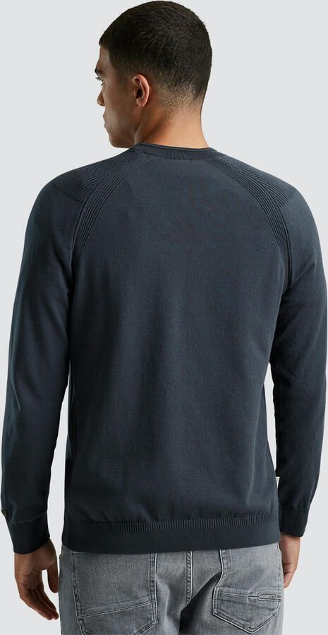 CAST IRON Heren Truien & Vesten Crewneck Essential Cotton Stretch Blauw - Foto 2