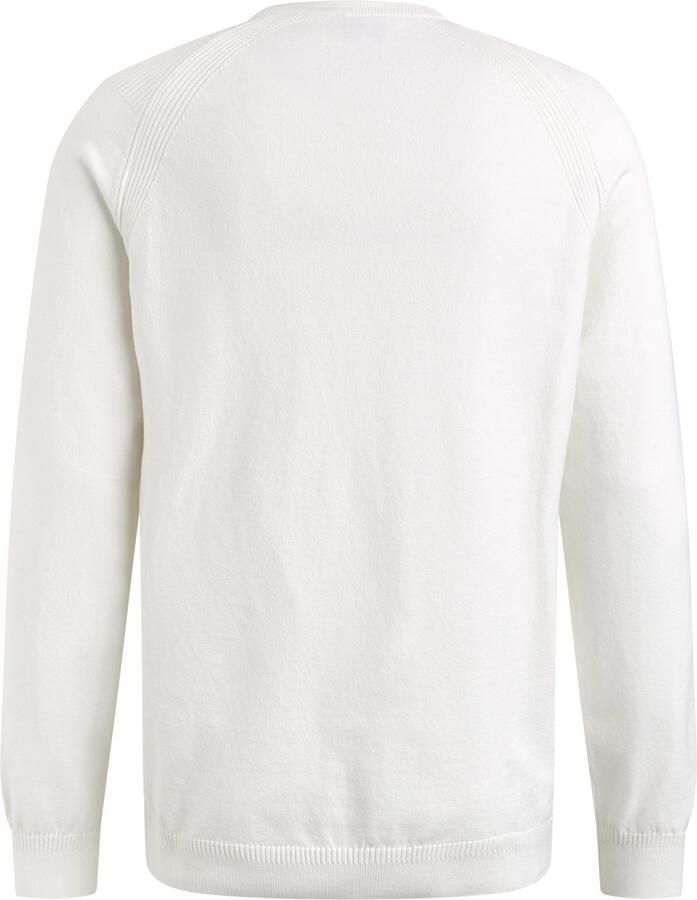 CAST IRON Heren Truien & Vesten Crewneck Essential Cotton Stretch Wit