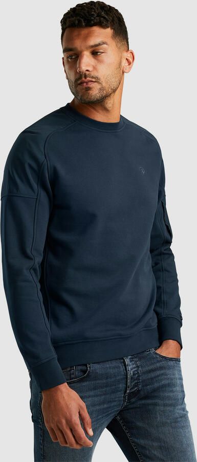 Cast Iron Terry Sweatshirt Regular Fit Blue Heren - Foto 11
