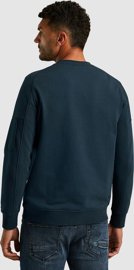 Cast Iron Terry Sweatshirt Regular Fit Blue Heren - Foto 9