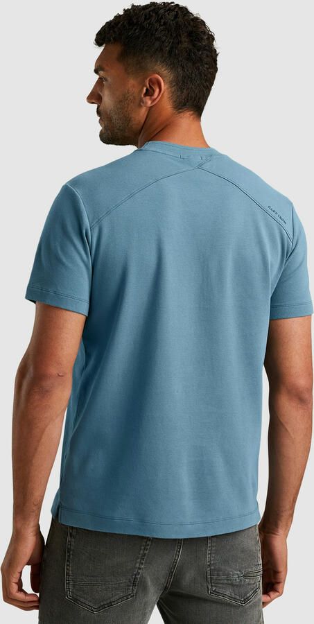 Cast Iron Korte Mouw T-shirt Regular Fit Blue Heren - Foto 3
