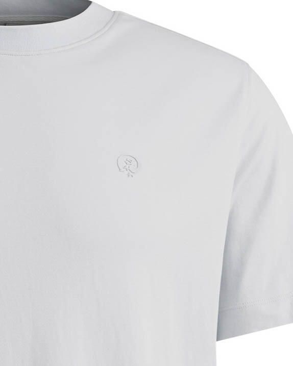 CAST IRON Heren Polo's & T-shirts Short Sleeve R-neck Regular Fit Interlock Lichtblauw - Foto 5